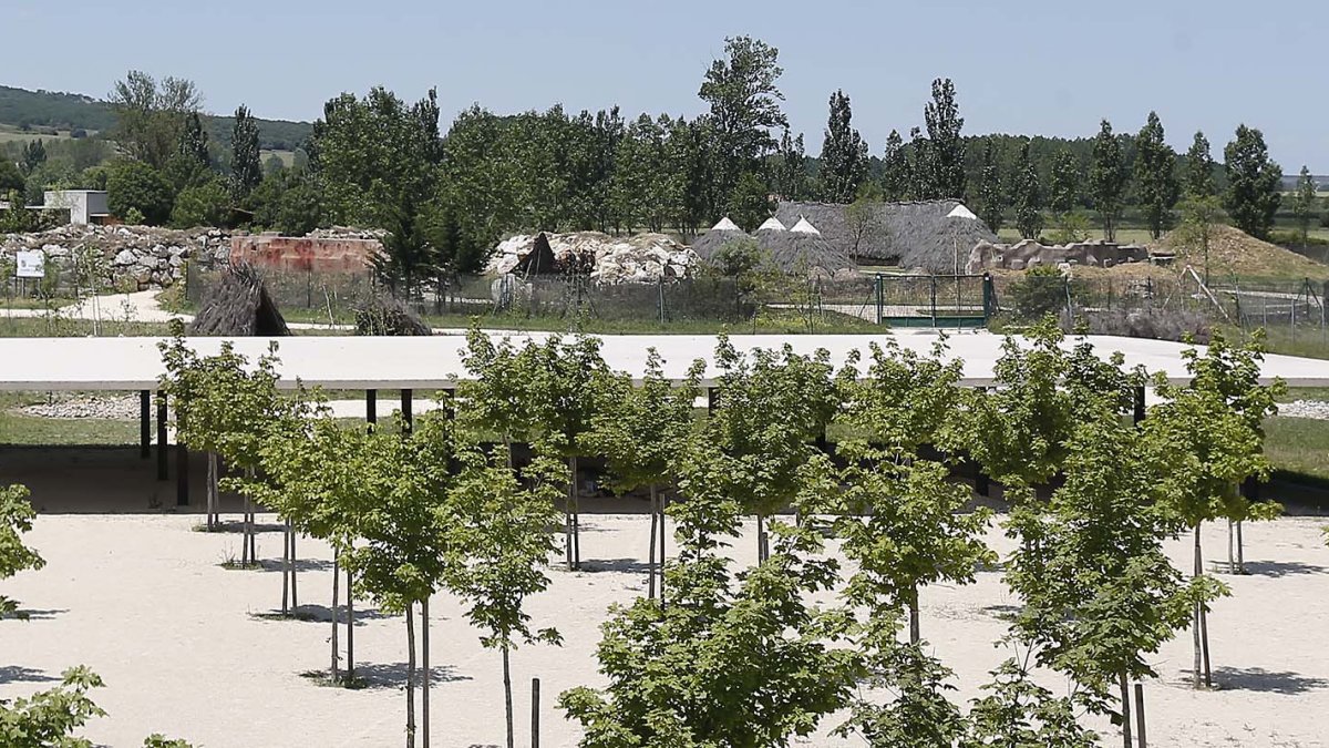 Vista del Parque Arqueológico desde el Carex. RAÚL G. OCHOA