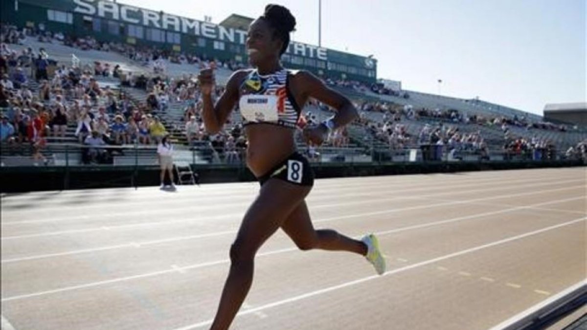 Alysia Montaño.-ANDY LYONS