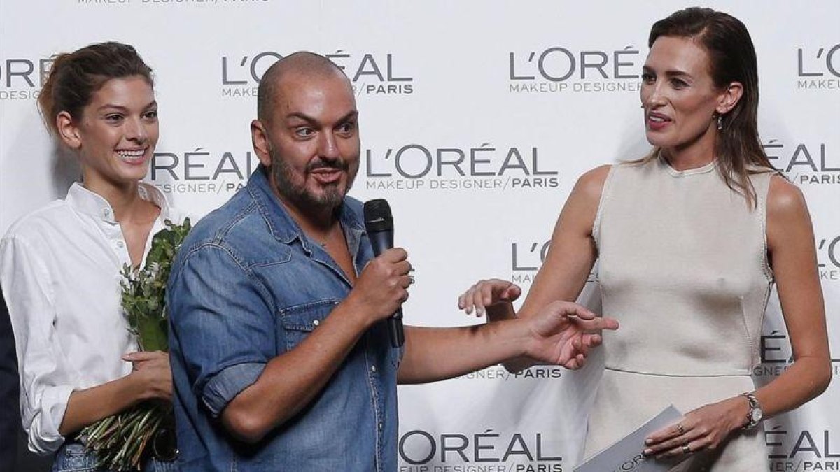 De izquierda a derecha, Marta Ortiz, Juan Duyos y Nieves Álvarez.-EFE / BALLESTEROS