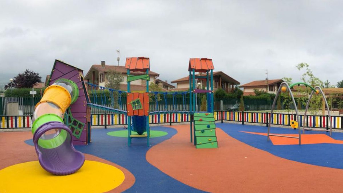 La construcción del nuevo parque ha supuesto 20.000 euros de coste.-ECB