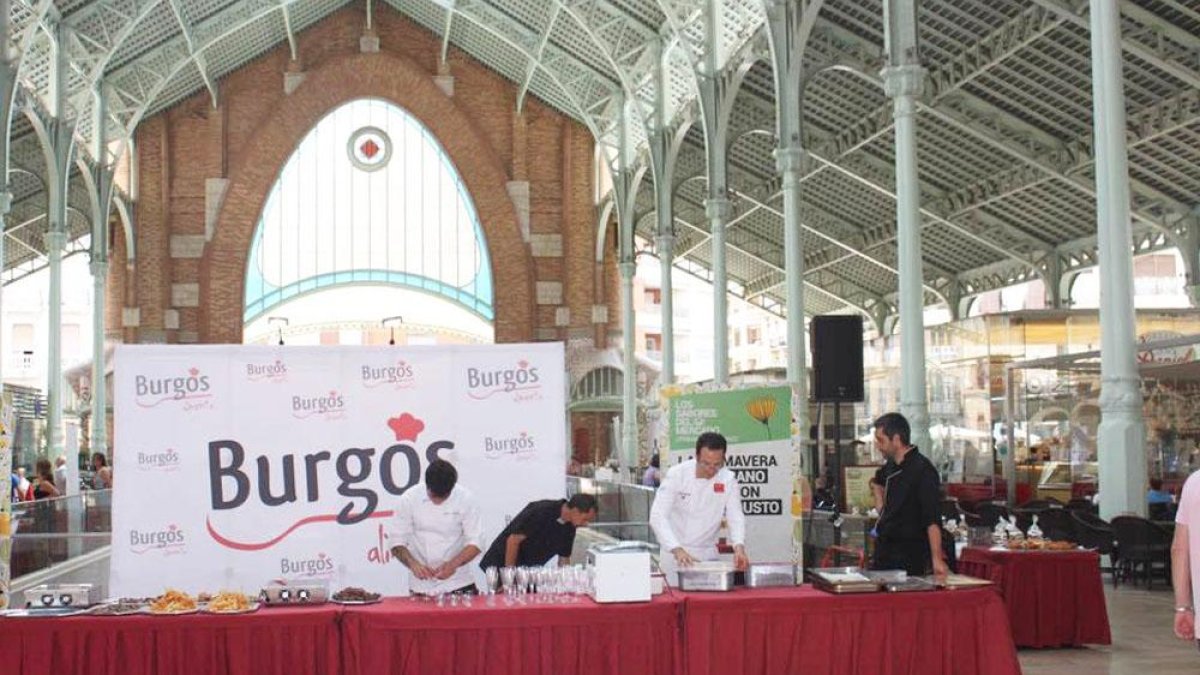 Los productores y cocineros amparados por la marca burgalesa acuden cada año a numerosas ferias y encuentros.-ECB