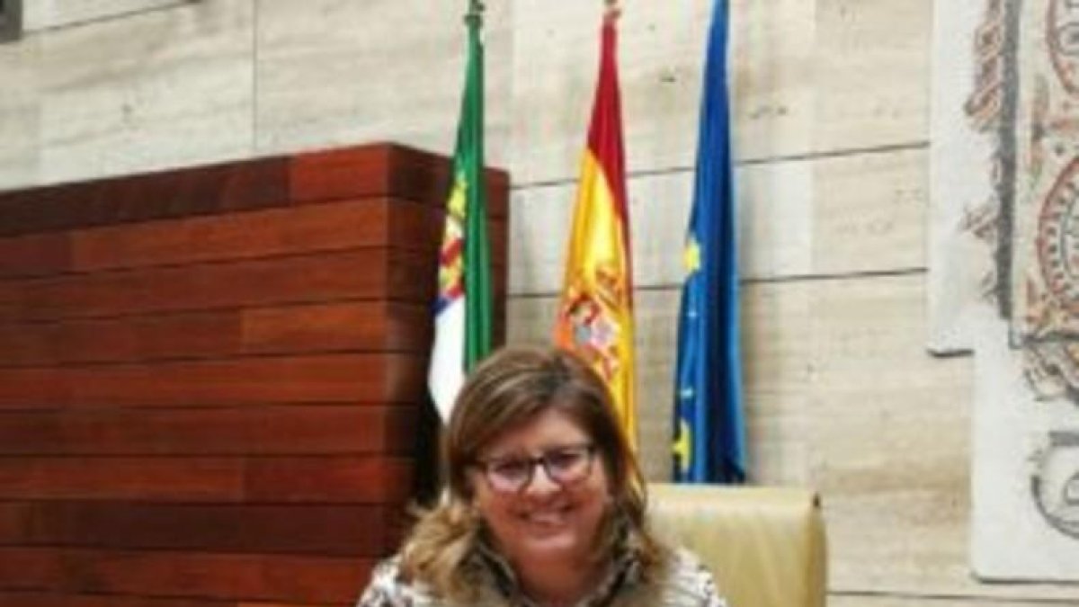 La portavoz de Ciudadanos en la Asamblea de Extremadura, María Victoria Domínguez.-PERIODICO (CIUDADANOS EXTREMADURA)