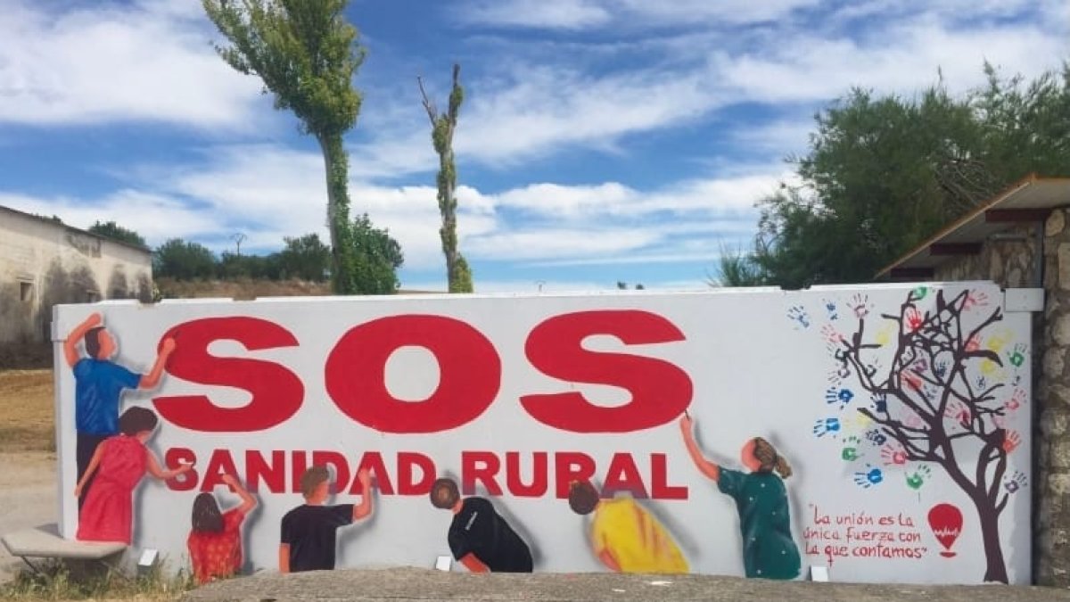 Imagen del nuevo mural de Guzmán
