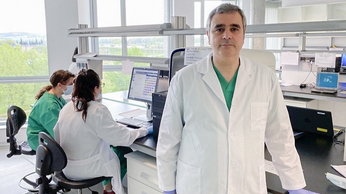 David Rodríguez Lázaro, director del área de Microbiología de la Universidad de Burgos. ECB