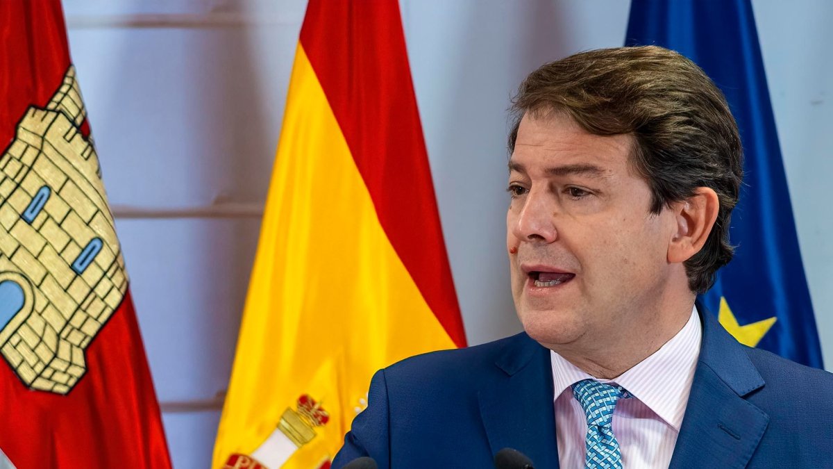 Alfonso Fernández Mañueco, presidente de la Junta. SANTI OTERO