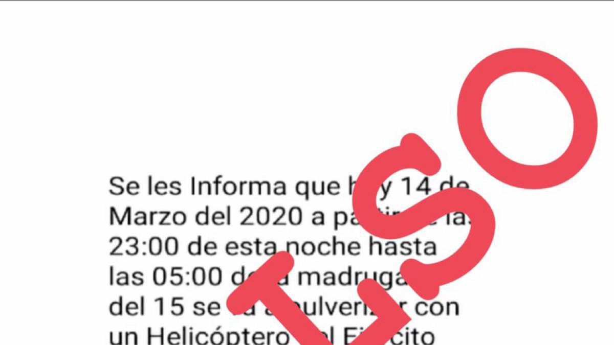 Imagen del bullo que circula en redes. ECB