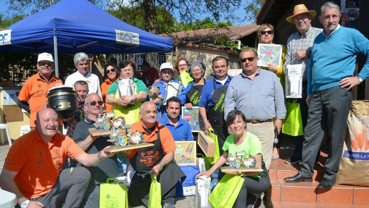 Entrega de trofeos en el Concurso de Ollas Ferroviarias.-ECB