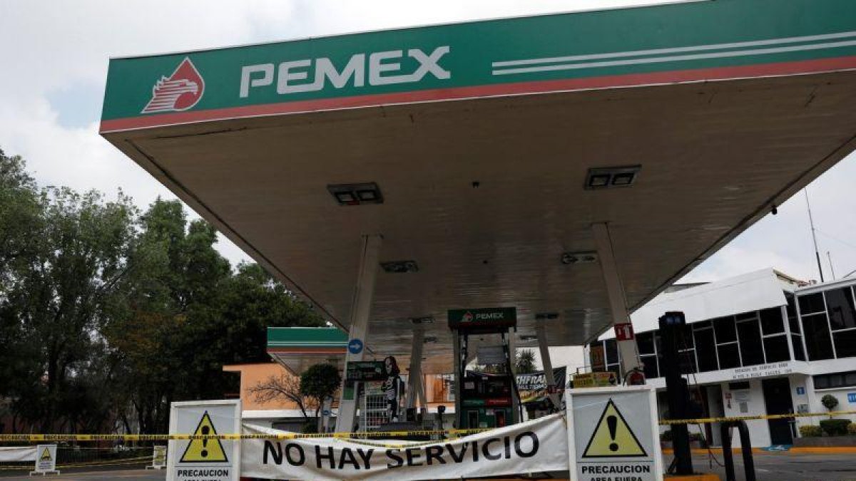 Gasolinera de Ciudad de México.-REUTERS HENRY ROMERO
