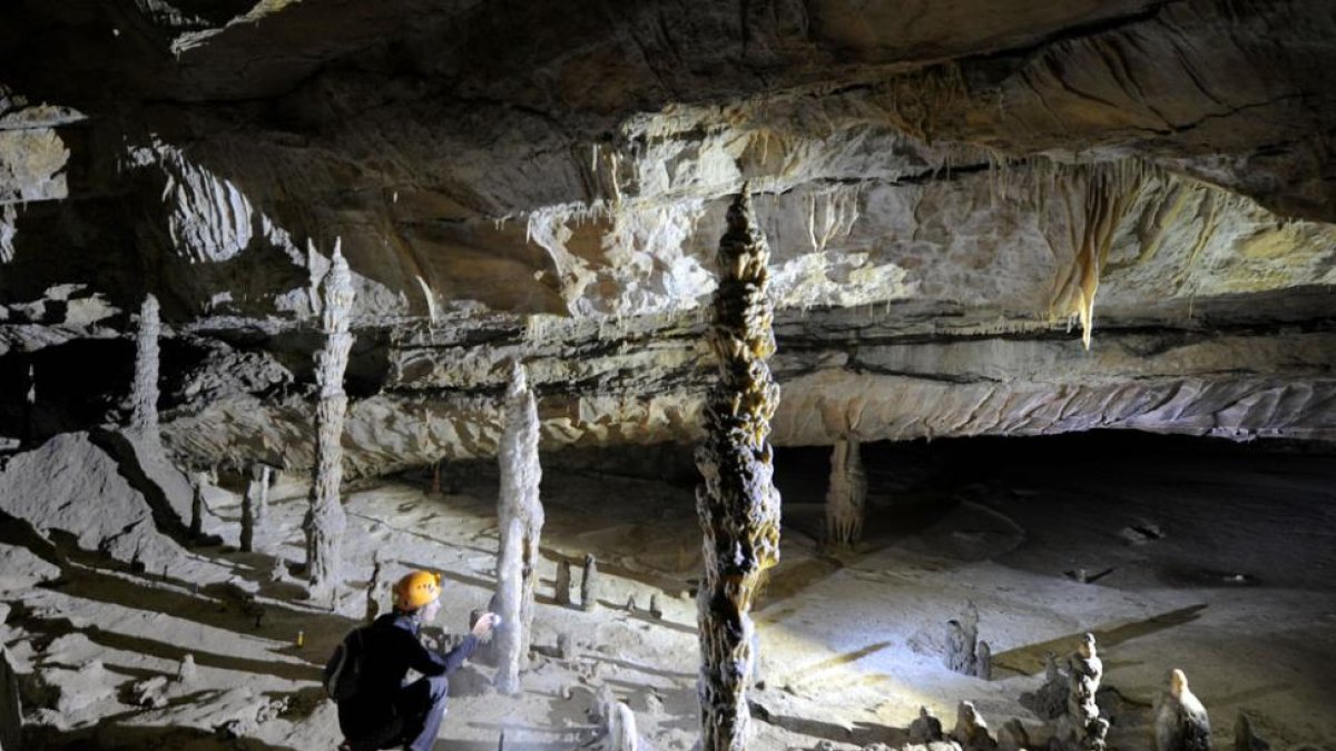 El conocido espacio natural burgalés protagoniza varios de los campos de trabajo en los que está inmerso Edelweis.-I. L.M.