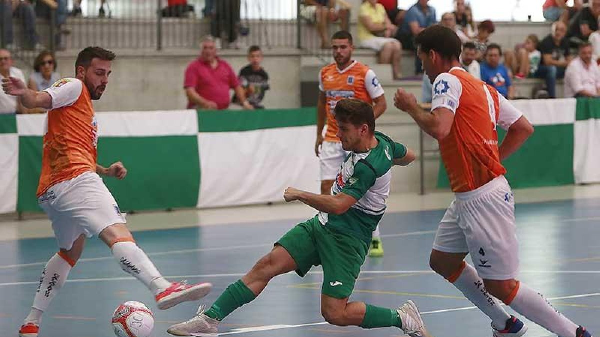 La escuadra burgalesa venció al Calatayud en su anterior partido en casa.-RAÚL G. OCHOA