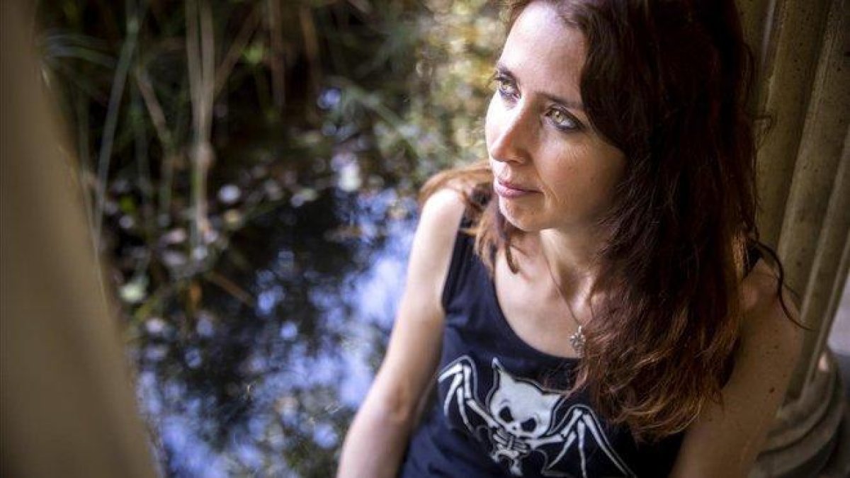 Míriam Jiménez, autora de ’Ayantek’.-MIGUEL LORENZO