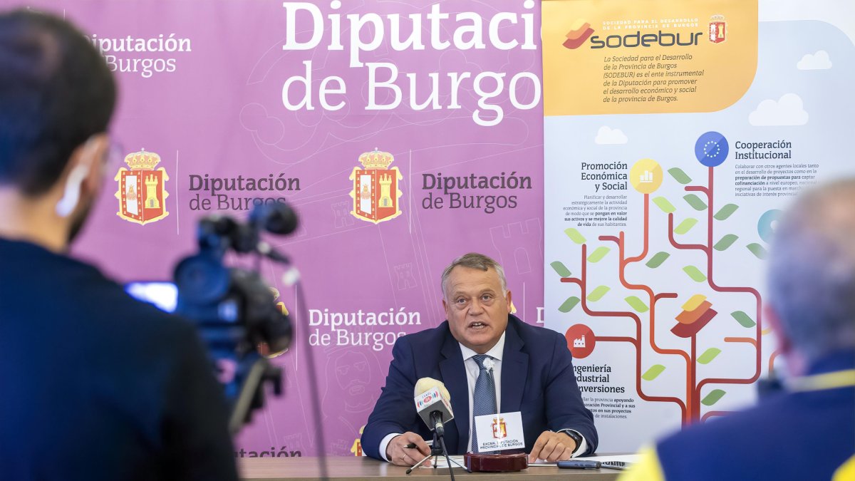 Lorenzo Rodríguez es presidente de Sodebur. SANTI OTERO