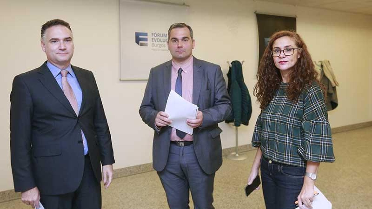 Roberto Molina, Leví Moreno y Raquel Puente.-RAÚL G. OCHOA