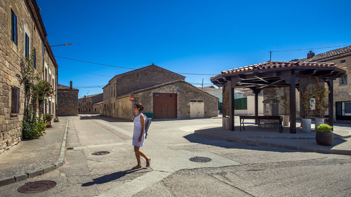Vista del núcleo urbano de la localidad. TOMÁS ALONSO
