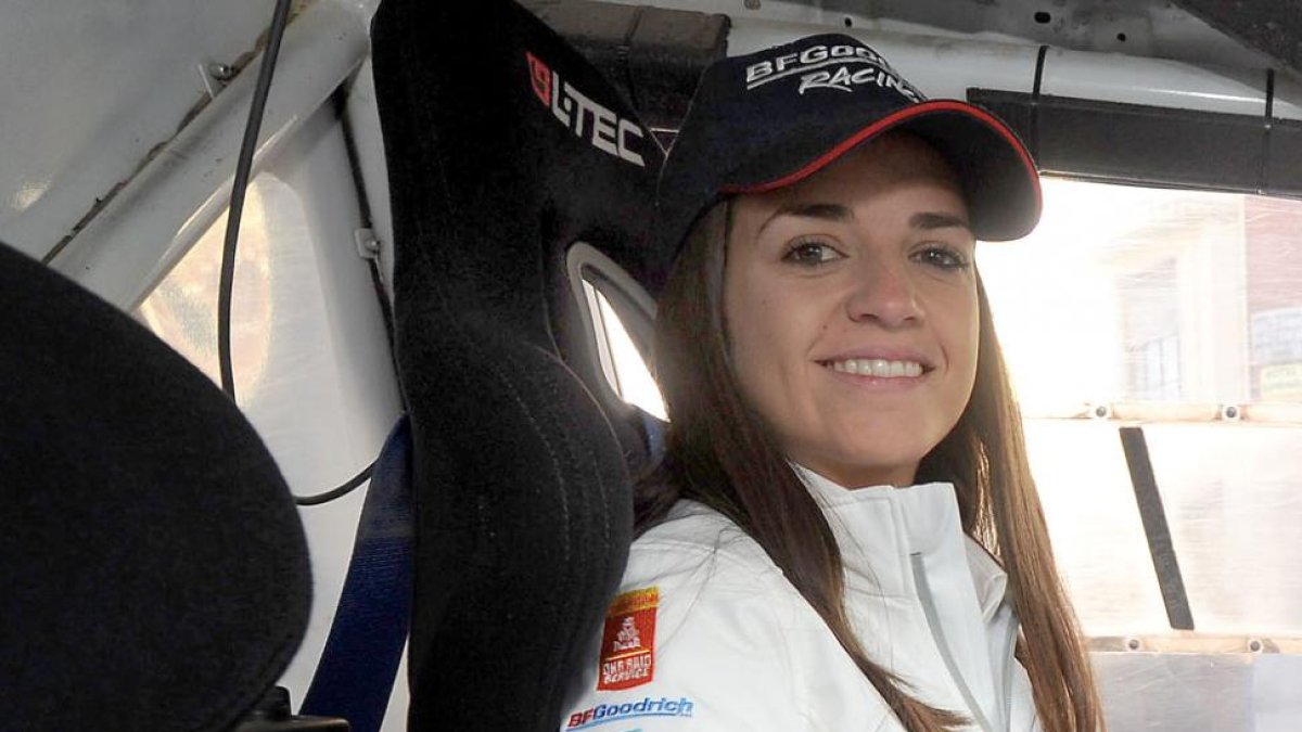 Cristina Gutiérrez inicia hoy su segunda andadura en el Dakar-Israel L. Murillo