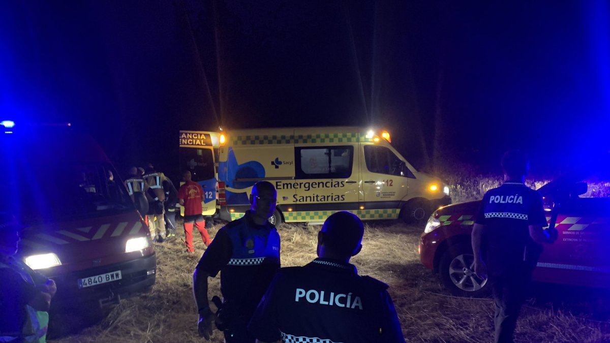 Dispositivo de búsqueda desplegado para localizar a esta persona. GREM
