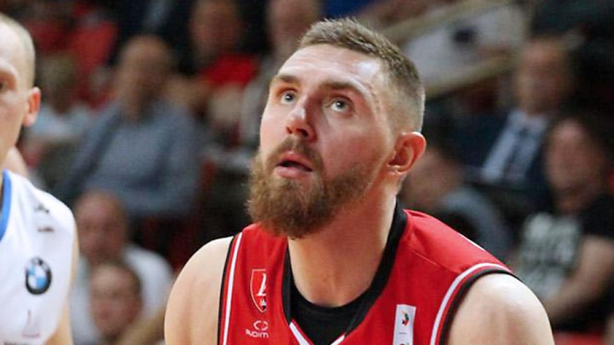 Gailius, durante un partido de la pasada temporada.-BC.LRYTAS.LT