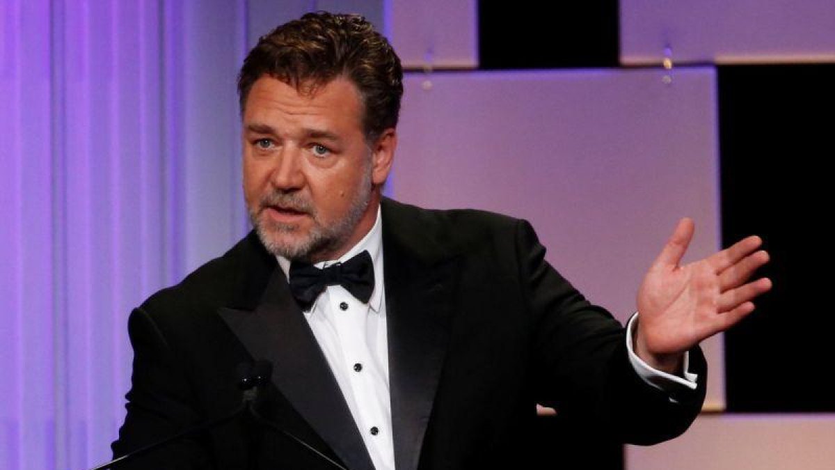 Russell Crowe en los Premios de la Cinemateca Americana, el pasado octubre.-MARIO ANZUONI / REUTERS