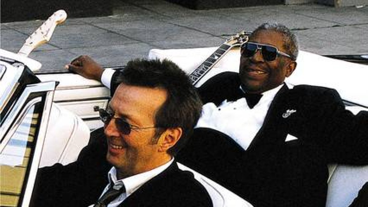 Eric Clapton y B.B. King, en una imagen de archivo.-Foto: ARCHIVO
