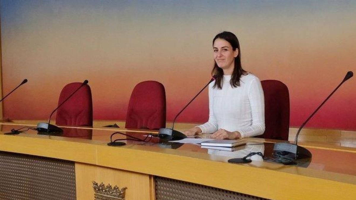 La portavoz de Más Madrid en el Ayuntamiento, Rita Maestre, durante una rueda de prensa.-EUROPA PRESS