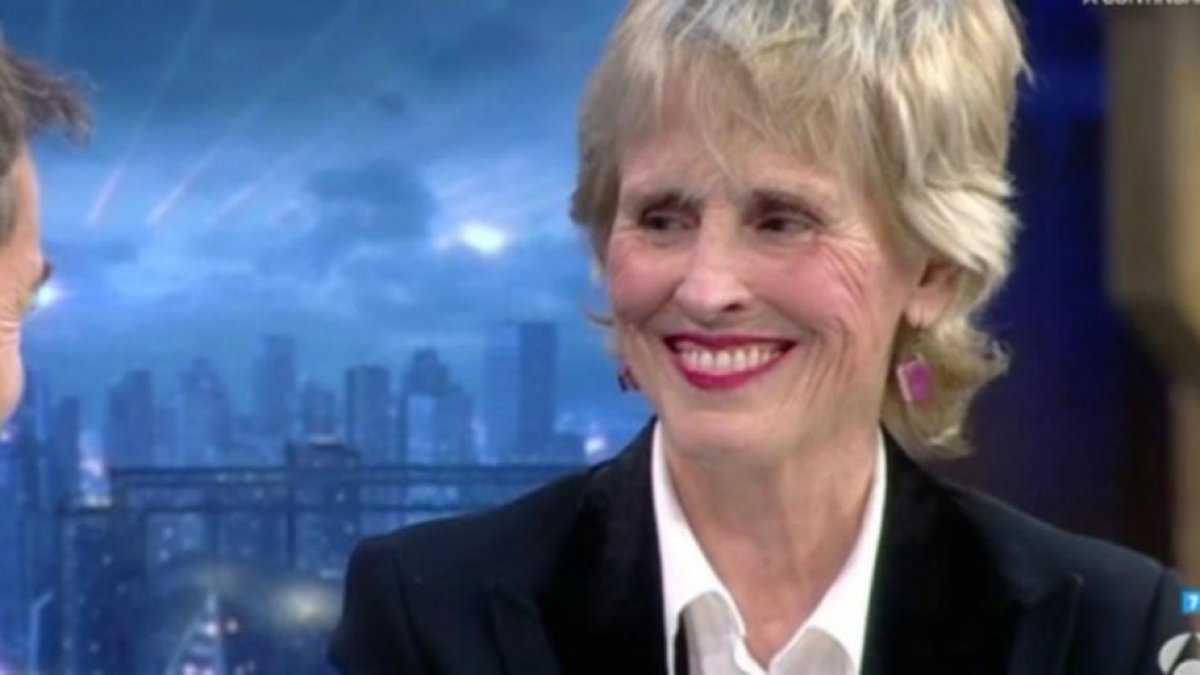 Mercedes Milá, durante su intervención en el programa de Antena 3 'El hormiguero'.-