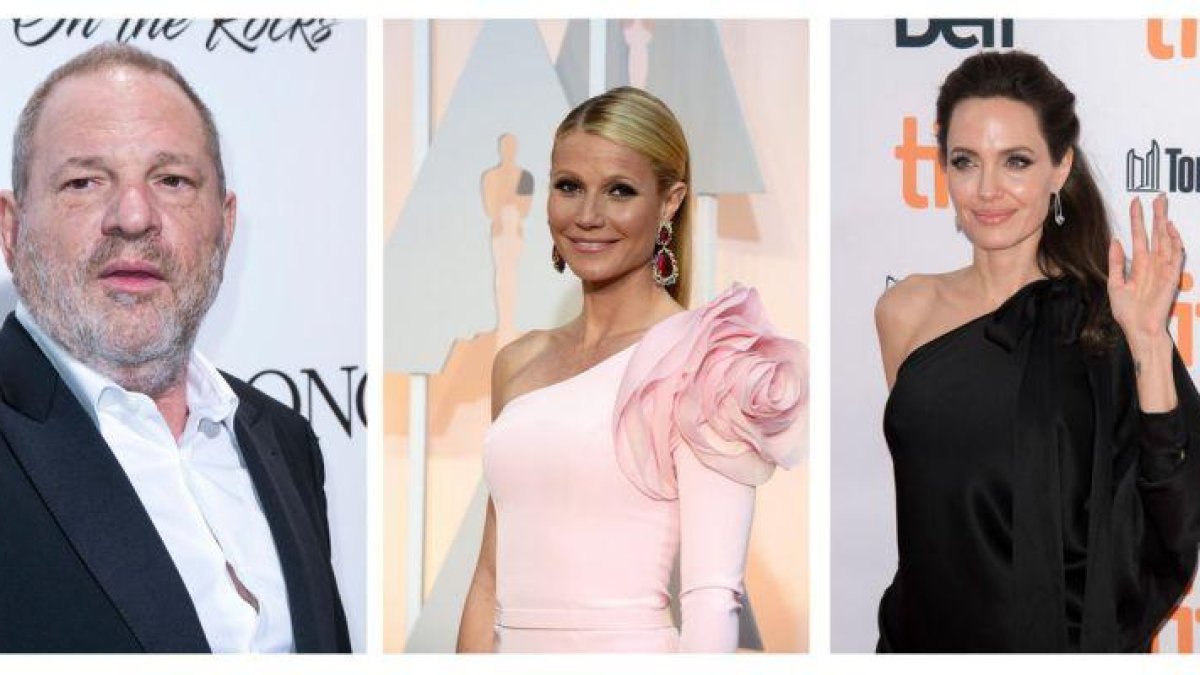 Angelina Jolie y Gwyneth Paltrow se suman a la lista de actrices y directoras que acusan al productor Harvey Weinstein de abusos sexuales.-EFE / ARCHIVO