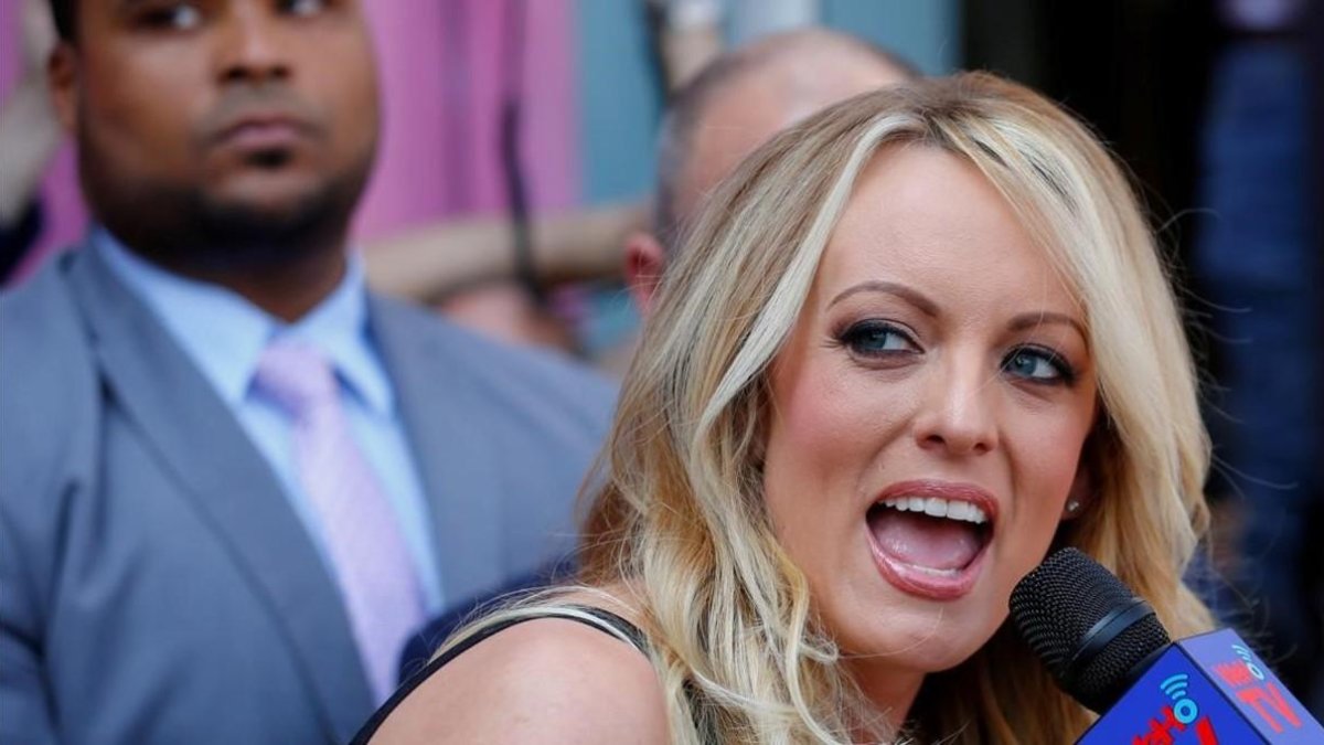 Stormy Daniels, en un acto público en Hollywood, en mayo pasado. /-REUTERS