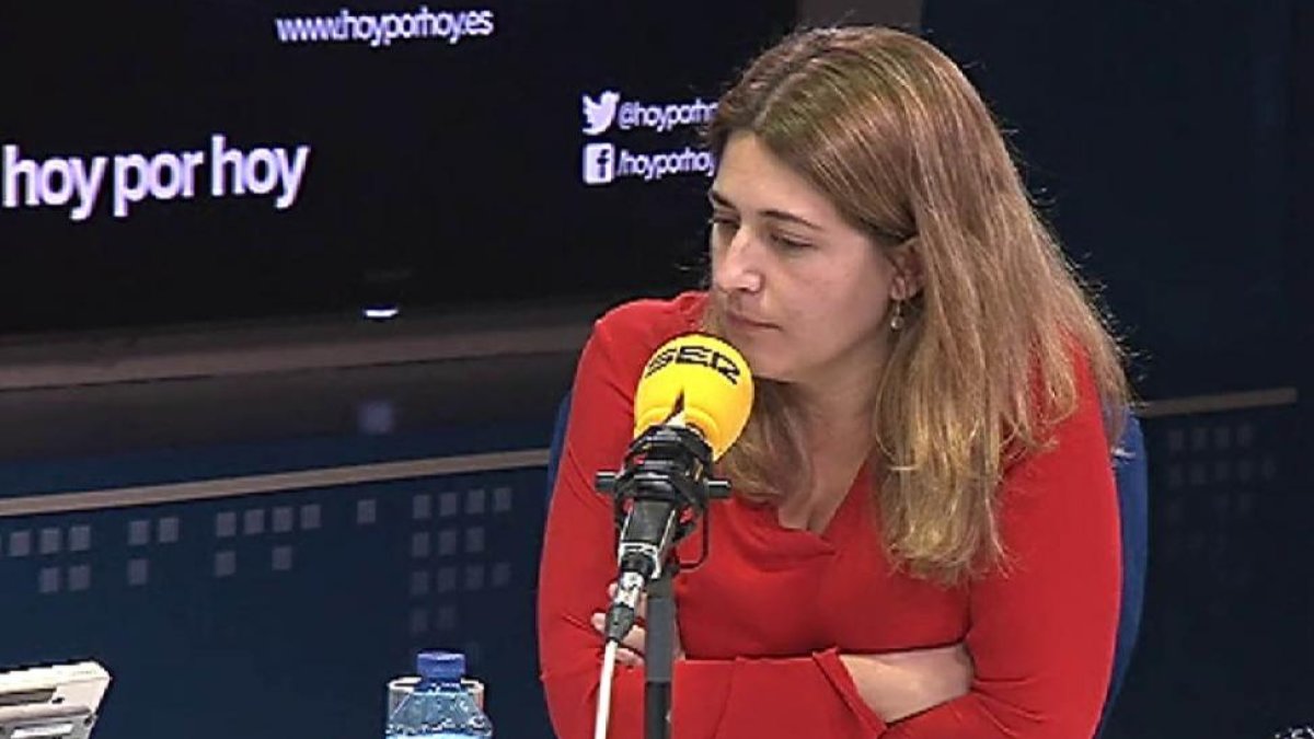 Declaraciones de la coordinadora general del PDECat a la cadena SER.-ATLAS