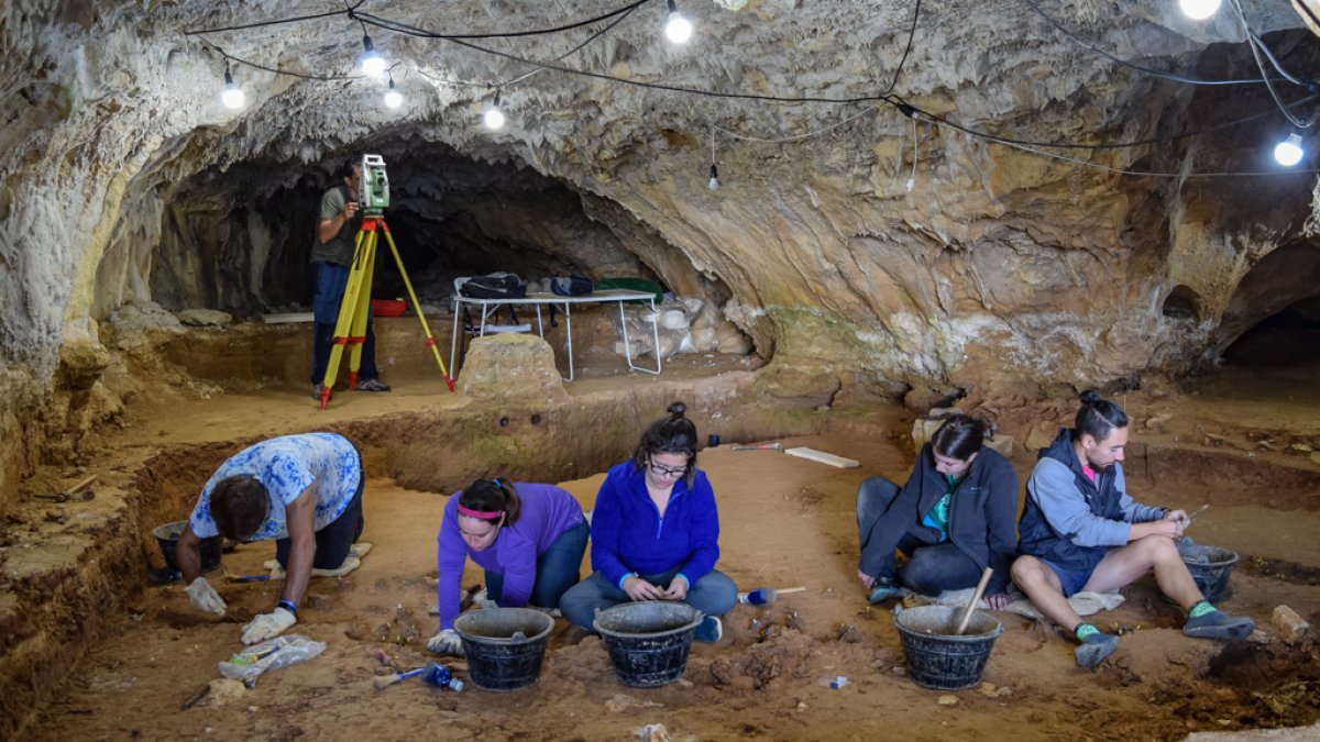 Imagen de la excavacion de Prado Vargas. ECB