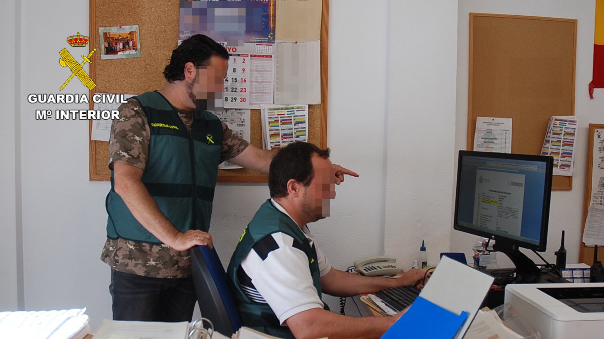 La operación se ha saldado con 15 detenidos y 16 investigados. GUARDIA CIVIL.