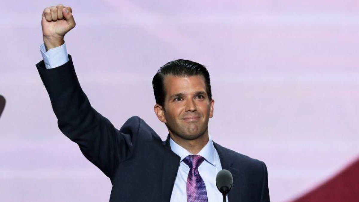 Donald Trump jr., hijo de presidente de EEUU.-J SCOTT APPLEWHITE (AP)