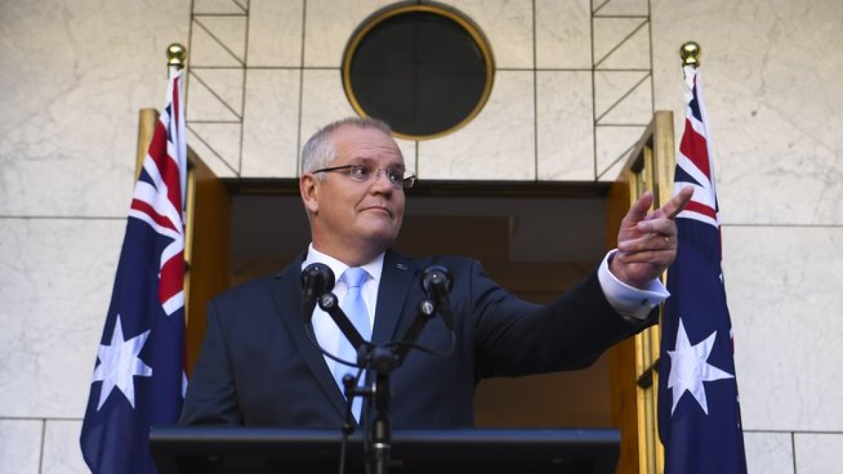Scott Morrison, primer ministro de Australia.-EFE