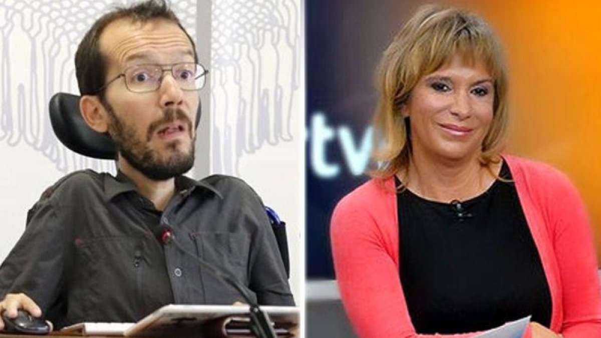 Pablo Echenique y Toñi Prieto.-EL PERIÓDICO