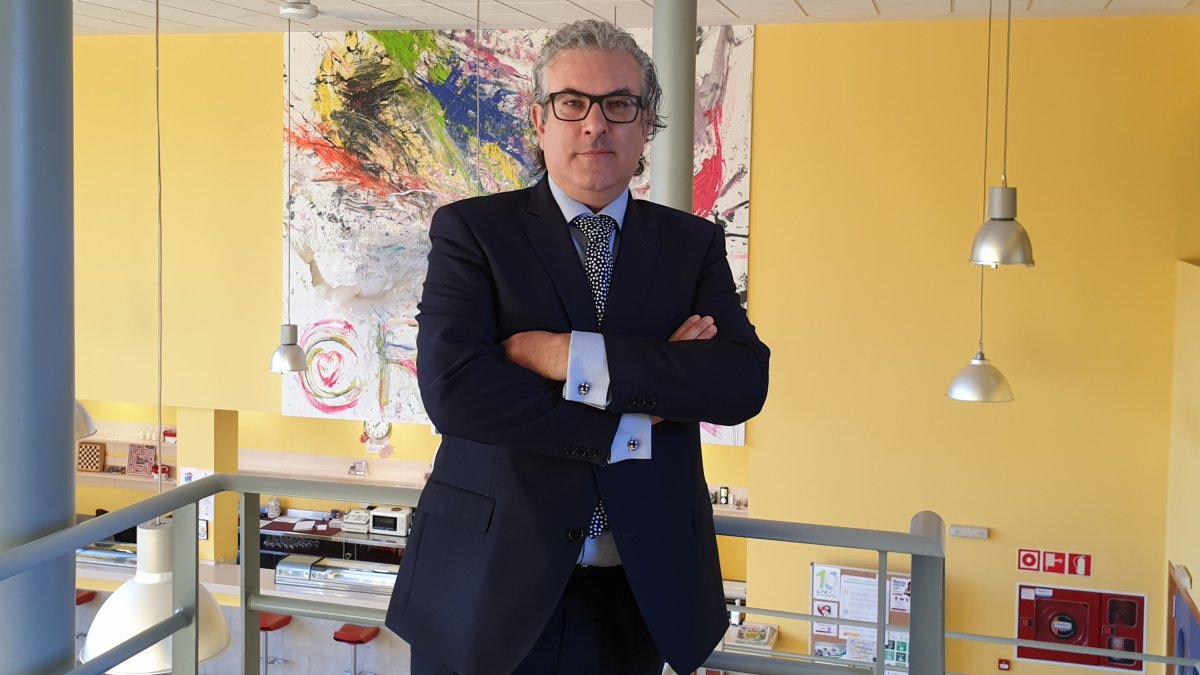 Aitor Aparicio, gerente del CREER. ECB