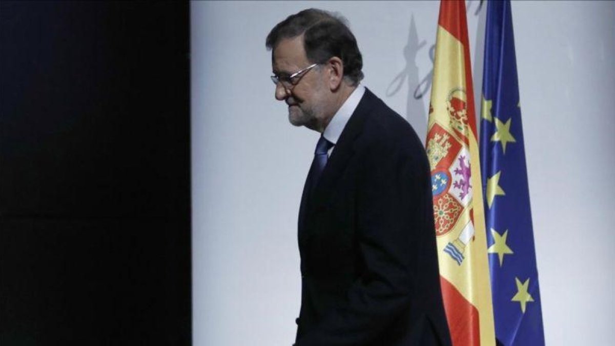 Mariano Rajoy, el pasado martes en Madrid.-EFE / EMILIO NARANJO