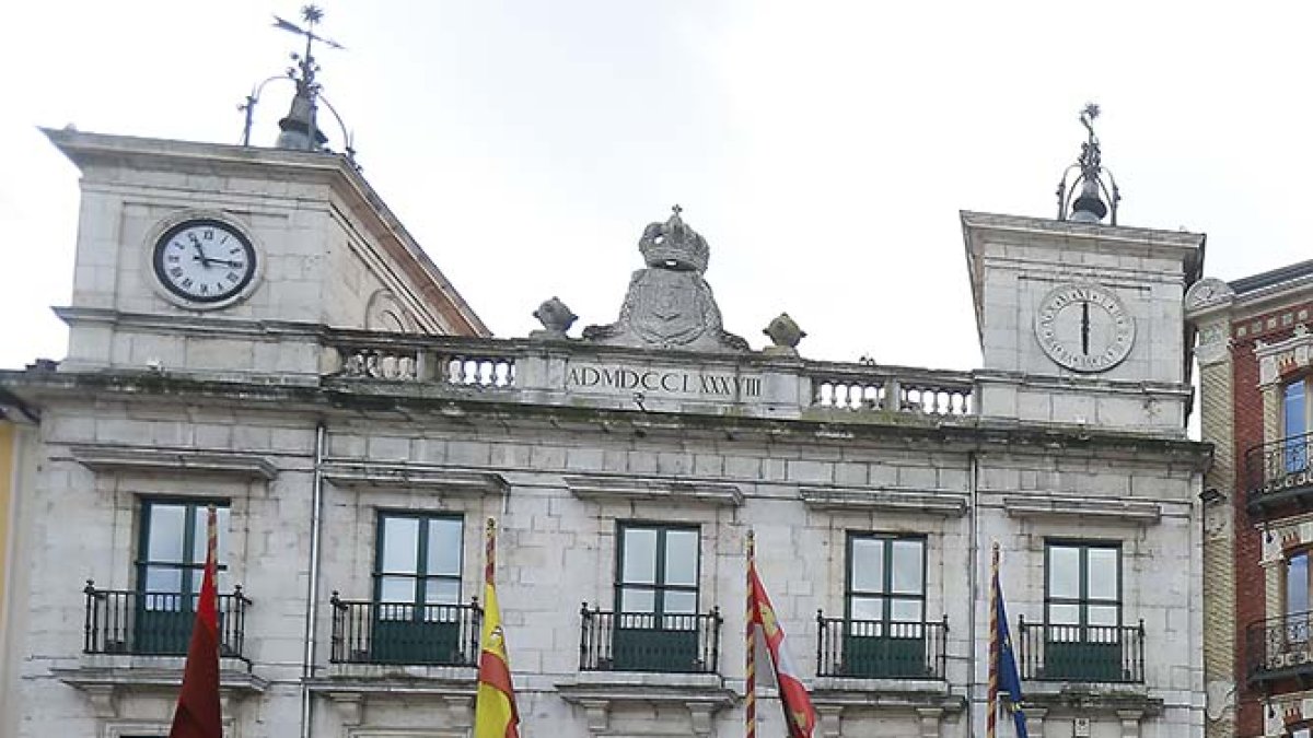 Imagen del Ayuntamiento de Burgos. ECB
