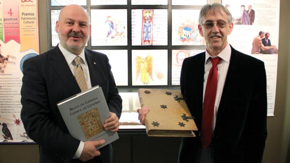 Juan José García y Pablo Molinero, responsables de la editorial Siloé.-JAIME CARAZO