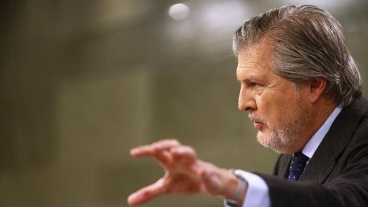 El portavoz del Gobierno, Íñigo Méndez de Vigo, el pasado 3 de febrero en la Moncloa.-AGUSTÍN CATALÁN