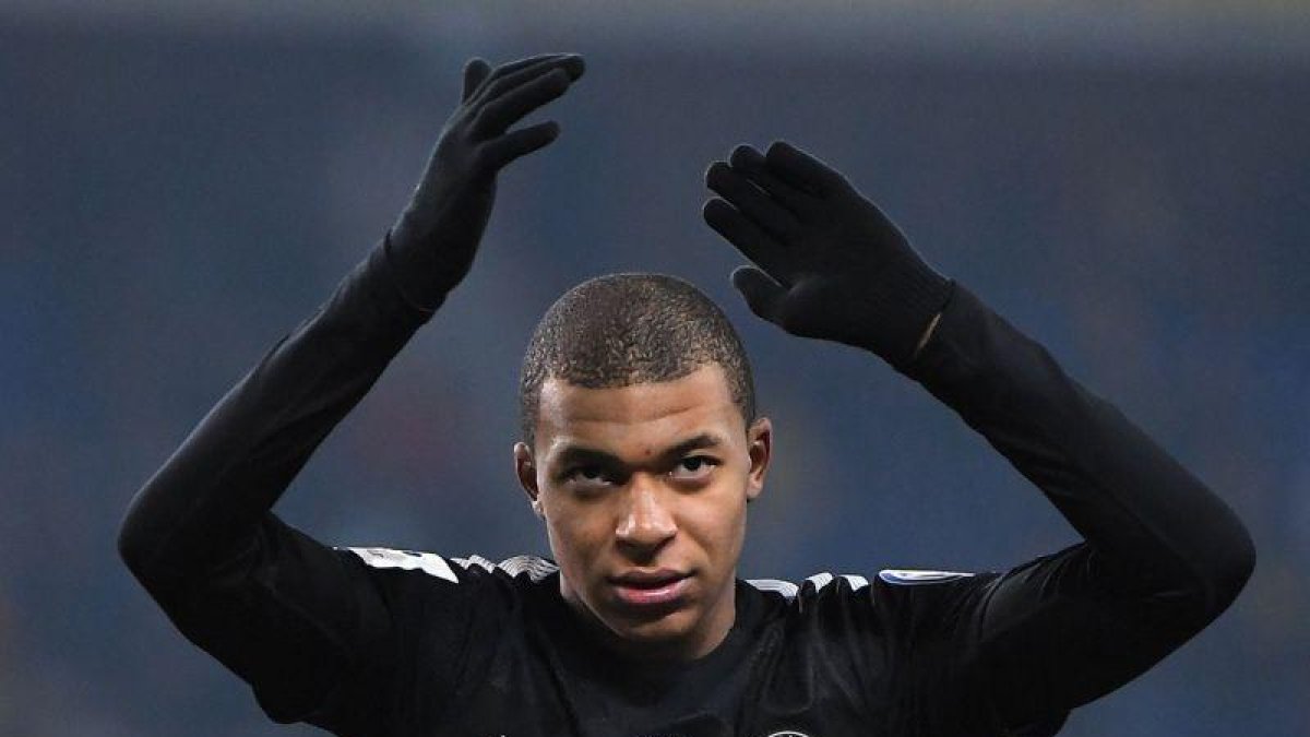 Kylian Mbappe.-PATRICK HERTZOG (AFP)