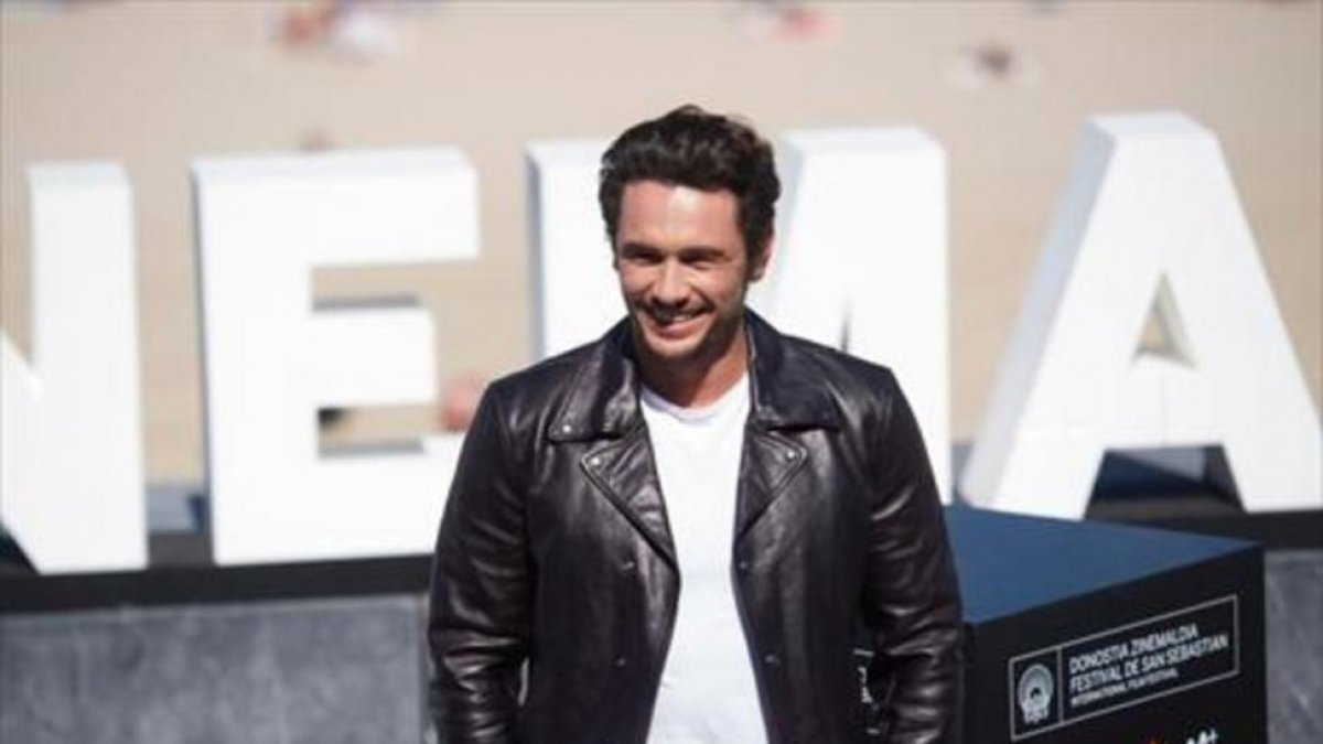 James Franco posa en el Festival de Cine de San Sebastián, el pasado septiembre.-AFP / ANDER GILLENEA