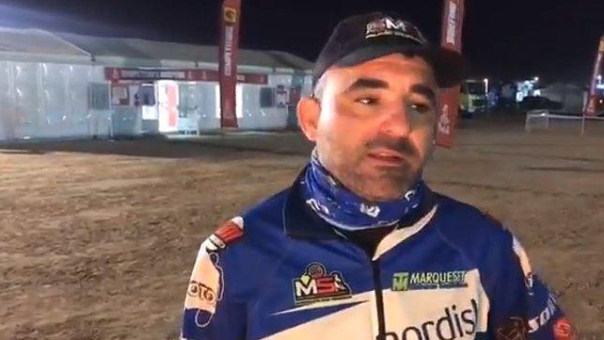 Daniel Albero, el primer diabético en correr el Rally Dakar.-TWITTER DANIEL ALBERO