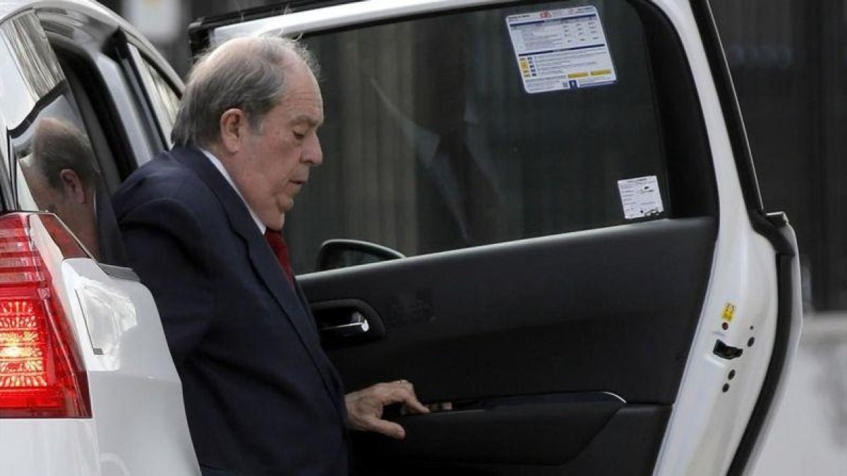 Lluís Prenafeta llega a la Audiencia Nacional.-JOSE LUIS ROCA