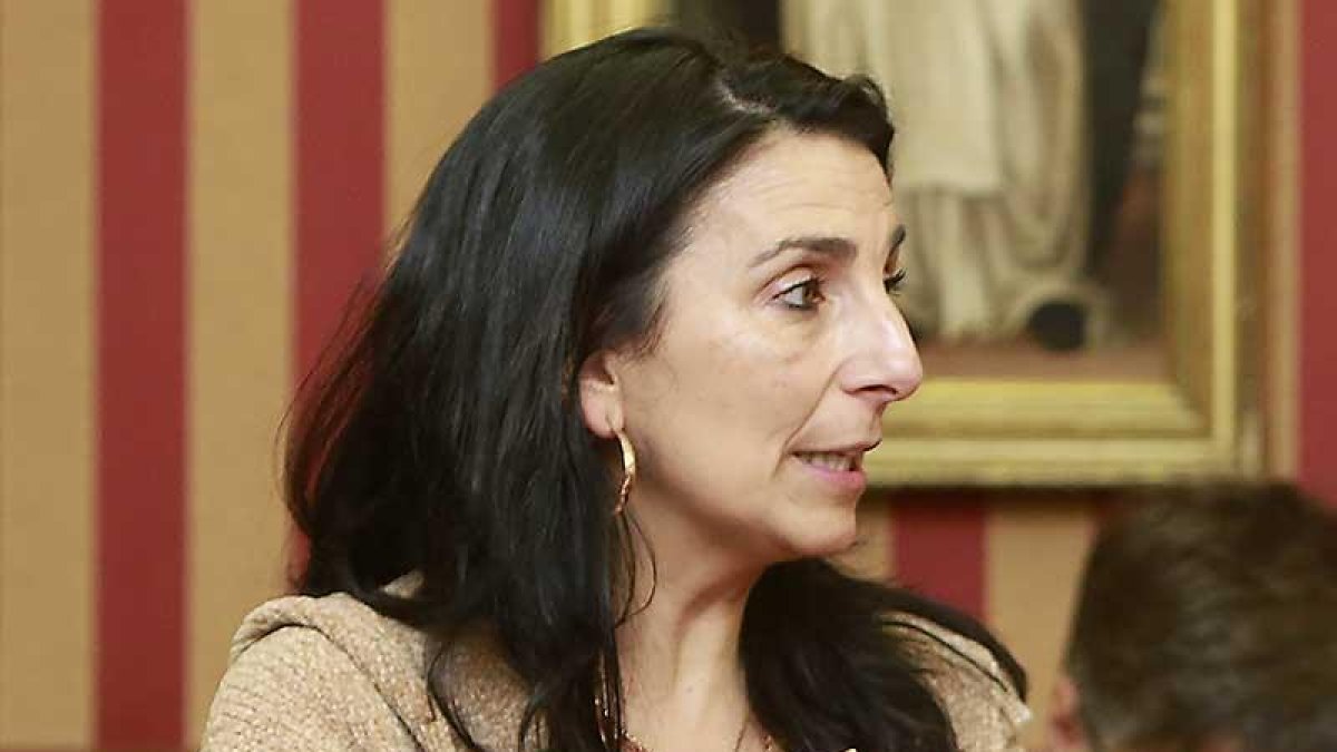 La portavoz de Cs, Gloria Bañeres.-R. O.