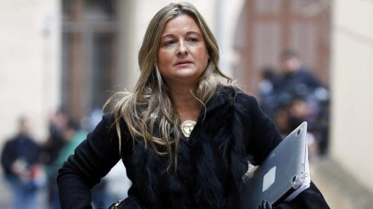 Virginia López Negrete, abogada de Manos Limpias en el 'caso Nóos'.-PAUL HANNA