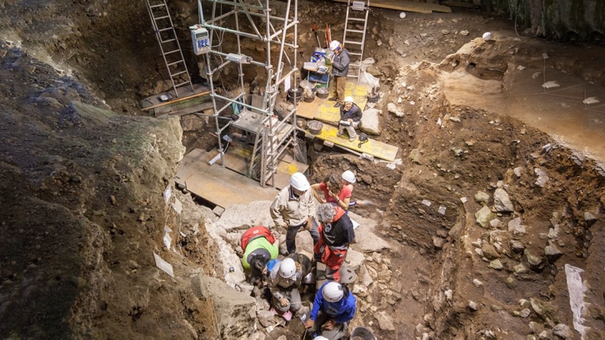 Imagen de las excavaciones de Atapuerca. ECB