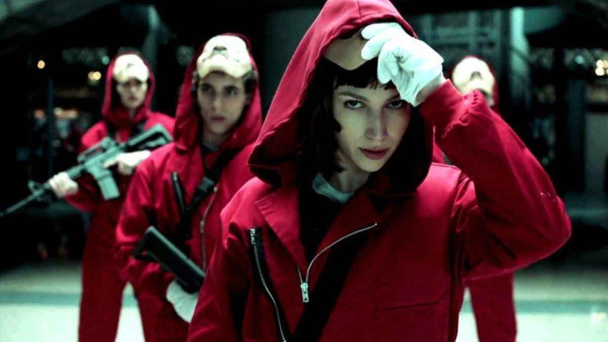 Silene Oliveira, conocida por el apodo Tokio (Úrsula Corberó), en La Casa de Papel.-ATRESMEDIA