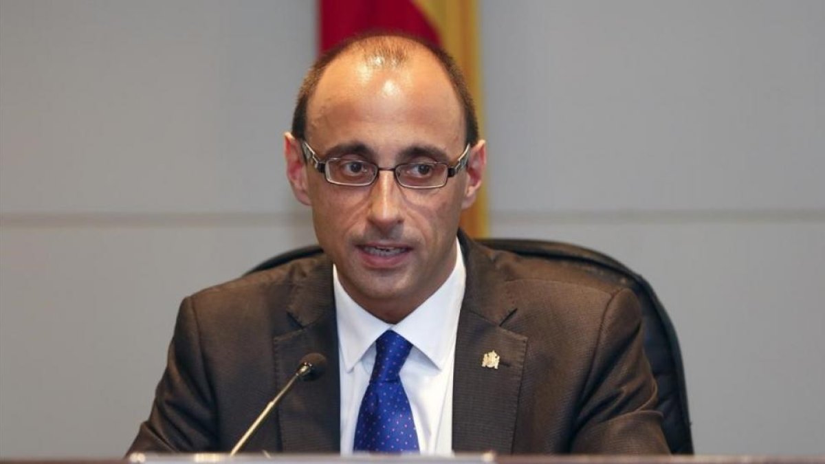 El subdelegado del Gobierno en Cataluña, Emilio Ablanedo.-JOSEP GARCIA