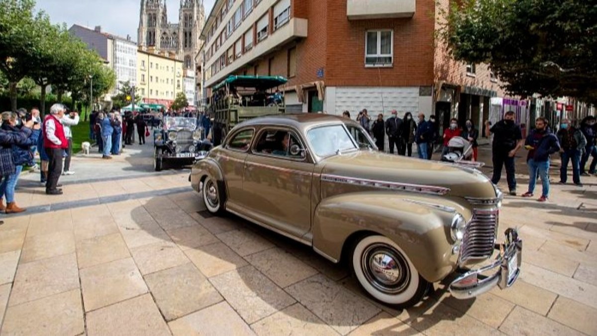 Primera salida del Club Burgalés de Vehículos Históricos en septiembre de 2021. SANTI OTERO