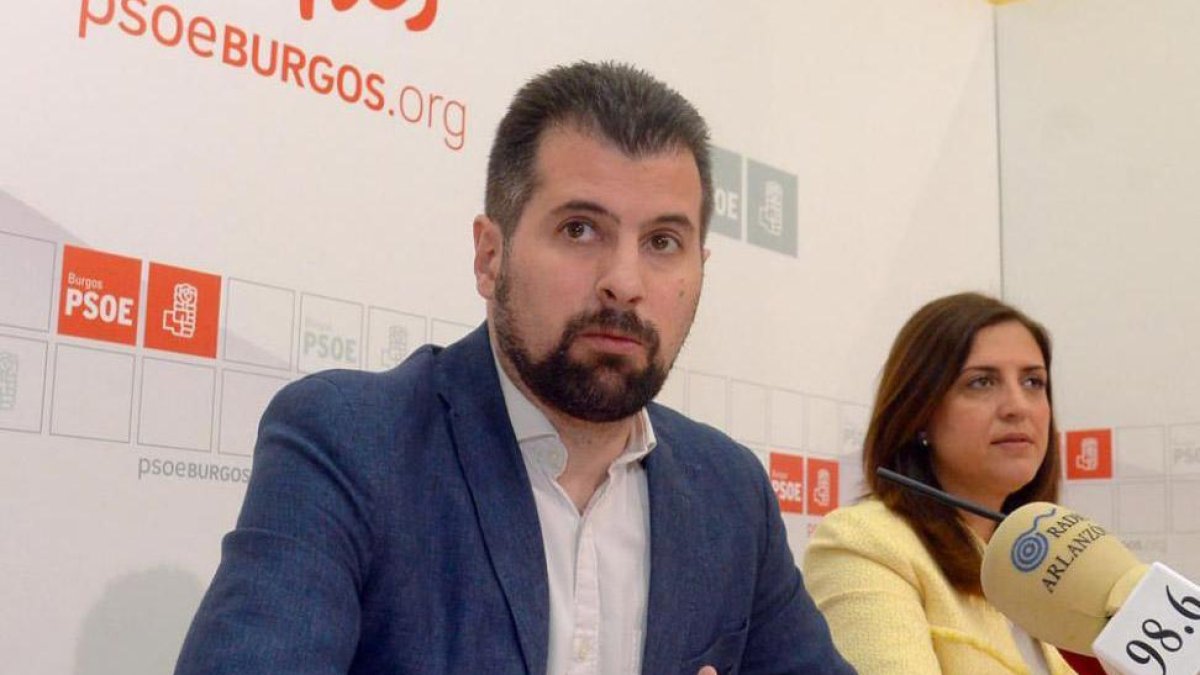 Luis Tudanca y Esther Peña, en una imagen de archivo