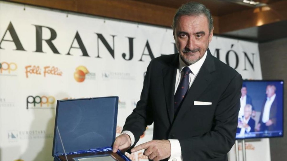 El locutor de la COPE Carlos Herrera, fichado por 'El programa de Ana Rosa'.-EFE / JUAN CARLOS HIDALGO